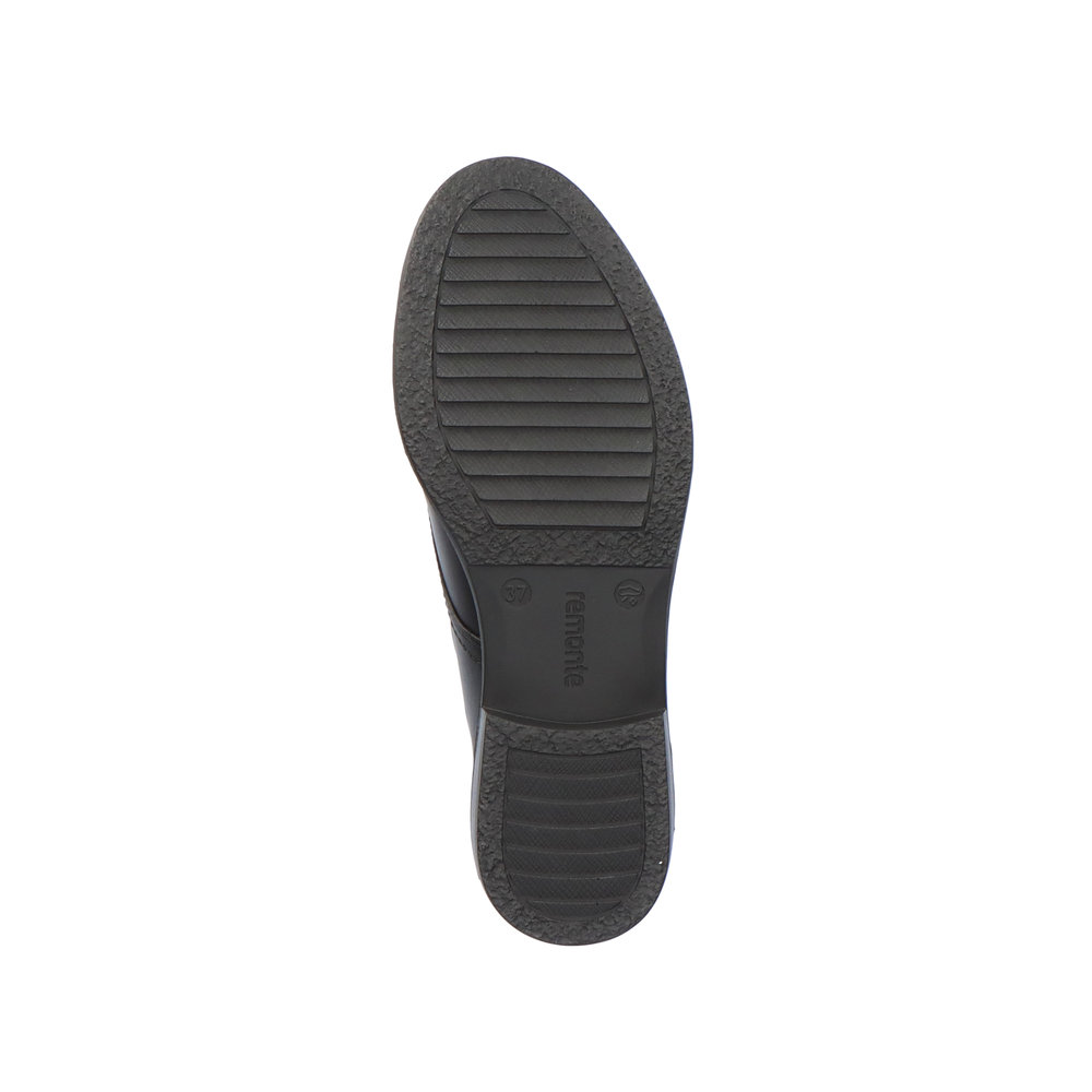 Remonte D0F01-00 Ανατομικό Δερμάτινο Oxford Μαύρο φωτογραφία